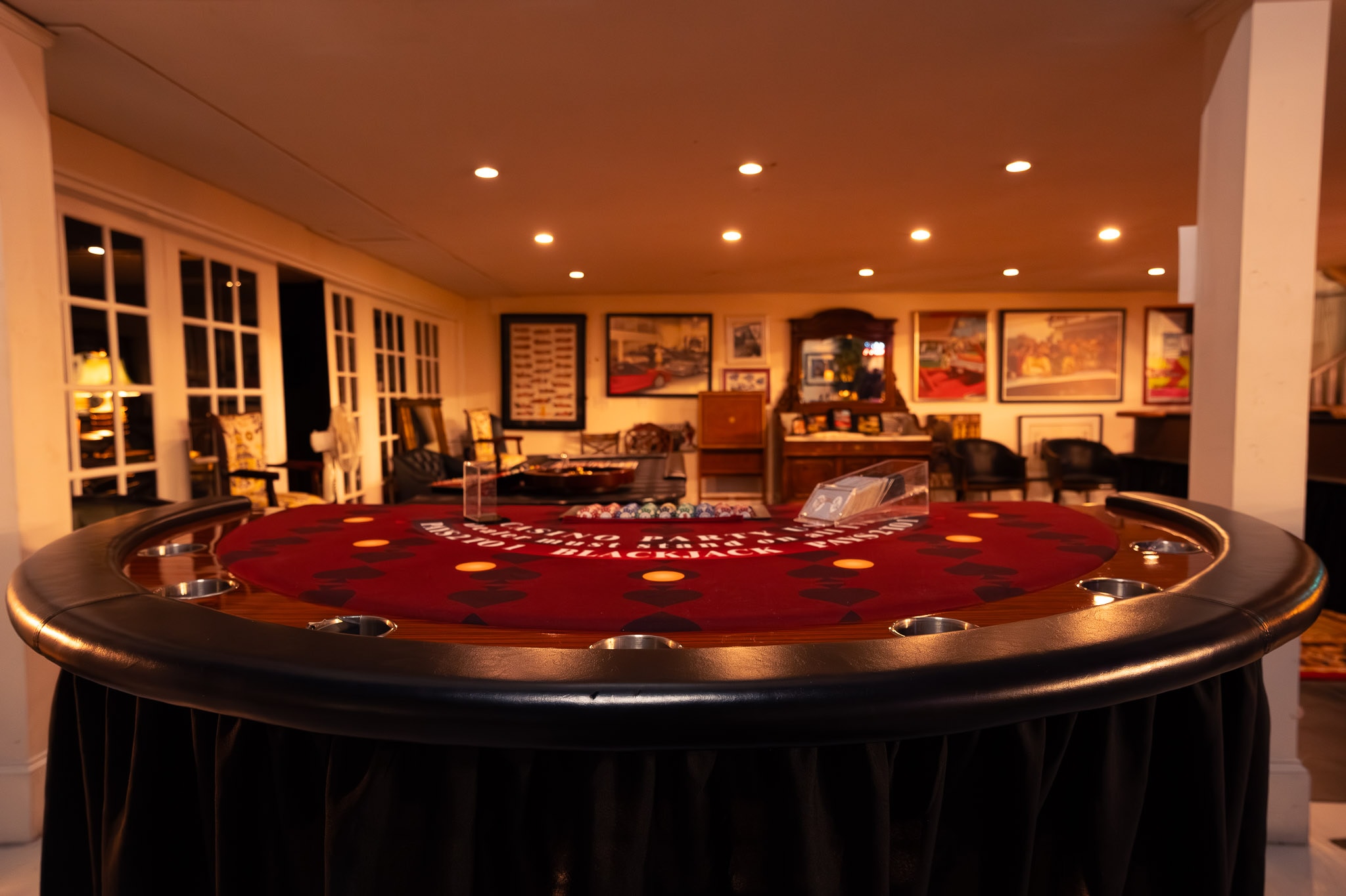 Casino Blackjack Table