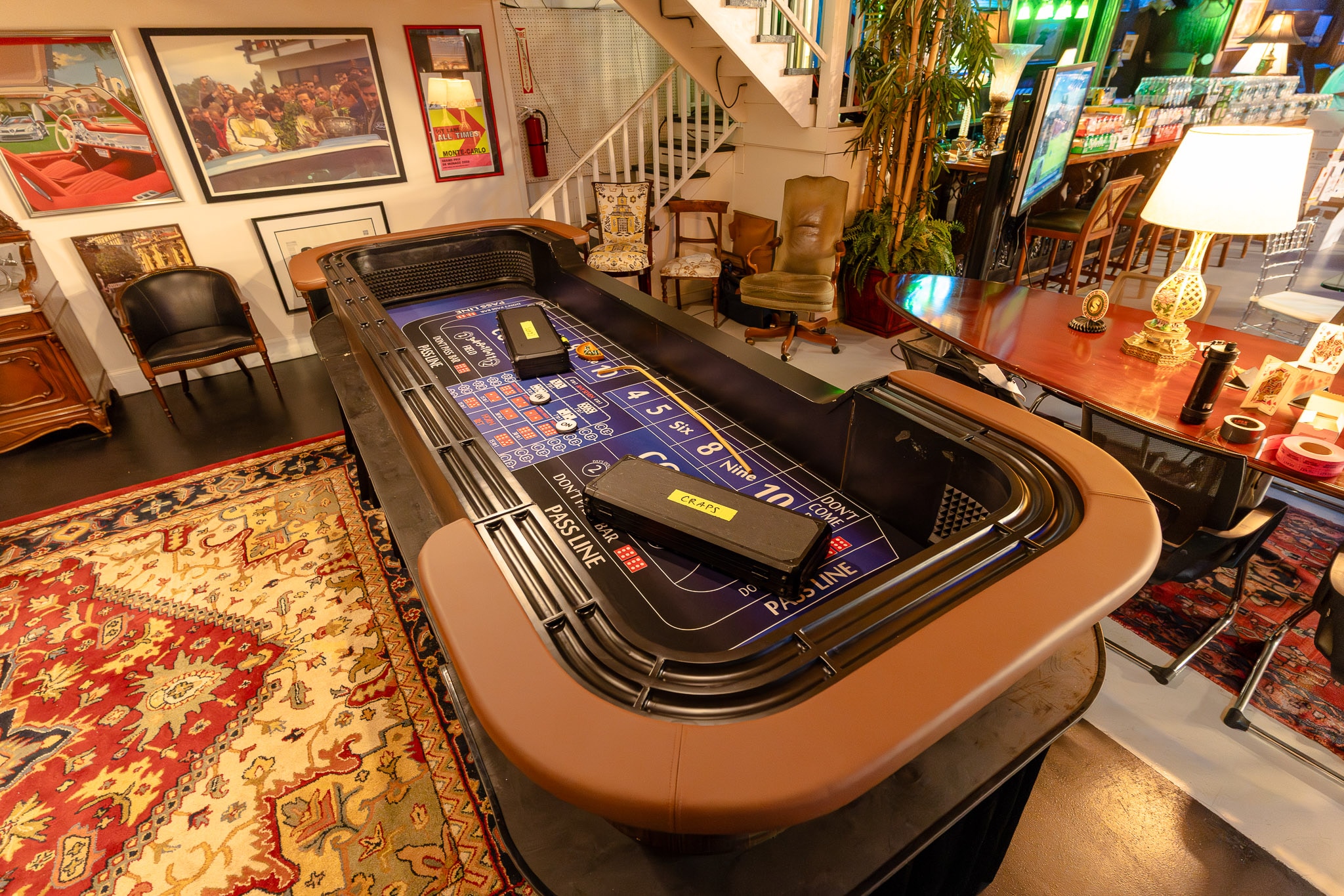 Craps Table Setup